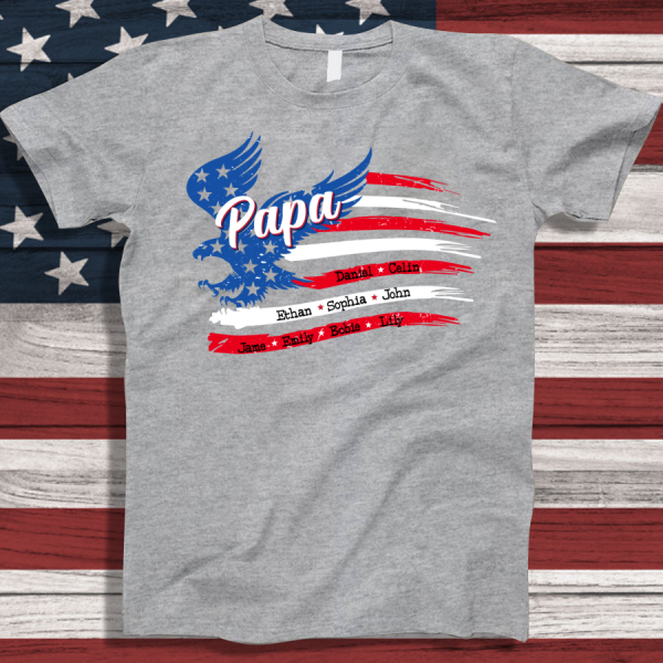 00Papa with Grandkids Names 4th Of July CTL94 classic 00 sports grey men 36f8a481 8b2d 4d50 8b4d 2636278a7945.png
