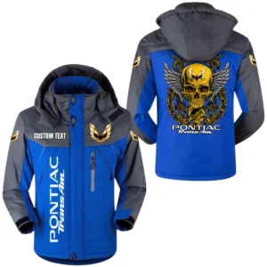 Pontiac Trans Am Windproof Waterproof Jacket Detachable Hood Velvet-Lined Warm Durable, Custom Name TN150225Y11WJVCT1PTA