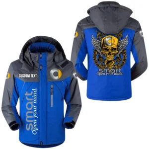 Smart Exclusive Logo Windproof Waterproof Jacket Detachable Hood Velvet-Lined Warm Durable, Custom Name TN150225Y11WJVCT1SMA