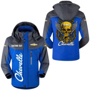 Chevrolet Chevelle Jacket Exclusive Logo Windproof Waterproof Jacket Detachable Hood Velvet-Lined Warm Durable, Custom Name TN180225Y11WJVCT1VRO