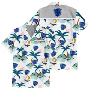 Lancia Exclusive Logo Hawaiian Shirt Tropical Landscape Pattern All-over Print For Men Women Kids, Custom Name HIDI200225Y7HWLS2LAN