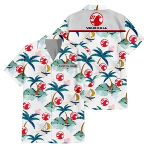 Vauxhall Astra Exclusive Logo Hawaiian Shirt Tropical Landscape Pattern All-over Print For Men Women Kids, Custom Name HIDI210225Y7HWLS2VLL