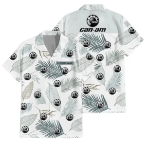 Can Am Emblem Exclusive Logo Hawaiian Shirt Tropical Landscape Pattern All-over Print For Men Women Kids, Custom Name HIHI170125Y7HWLS1CAE