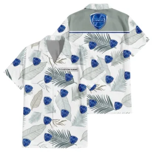 Lancia Exclusive Logo Hawaiian Shirt Tropical Leaves Seamless Pattern All-over Print For Men Women Kids, Custom Name HIHI180225Y7HWLS1LAN