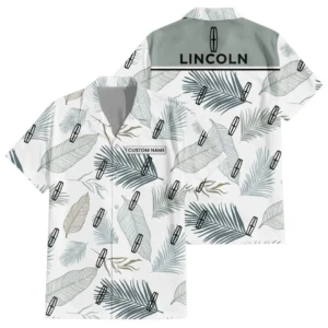 Lincoln Motor Exclusive Logo Hawaiian Shirt Tropical Leaves Seamless Pattern All-over Print For Men Women Kids, Custom Name HIHI180225Y7HWLS1LIN