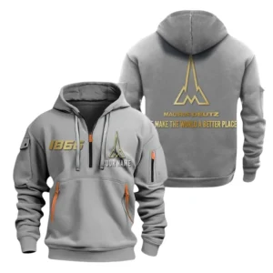 Magirus Deutz Half Zip Hoodie, Sport Hooded Multi-Pocket, Custom Name HG120325Y25QZ2HCT1MAD