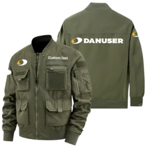Danuser Exclusive Logo Jacket x Baseball Collar Style Multiple Pockets Men’s Hiking Outdoor Jacket Custom Name HIHI190325Y40JCXDAM