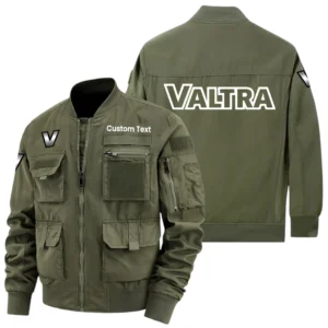 Valtra Exclusive Logo Jacket x Baseball Collar Style Multiple Pockets Men’s Hiking Outdoor Jacket Custom Name HIHI190325Y40JCXVAT