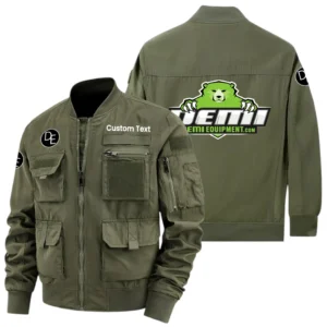 Dakota DEMI Exclusive Logo Jacket x Baseball Collar Style Multiple Pockets Men’s Hiking Outdoor Jacket Custom Name HIHI200325Y40JCXDEM
