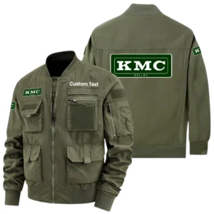 KMC Kelly Exclusive Logo Jacket x Baseball Collar Style Multiple Pockets Men’s Hiking Outdoor Jacket Custom Name HIHI200325Y40JCXKMC