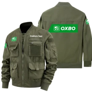 Oxbo Exclusive Logo Jacket x Baseball Collar Style Multiple Pockets Men’s Hiking Outdoor Jacket Custom Name HIHI200325Y40JCXOXB