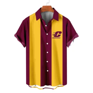 Central Michigan Chippewas Hawaiian Aloha Shirt All Over Print, Custom Name TN260425Y7HWCT4NCCMU