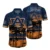 Navy Tropical Flower 2