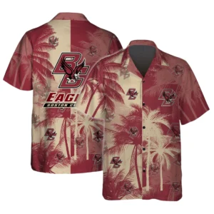 Boston College Eagles Hawaiian Aloha Shirt All Over Print, Custom Name TN260425Y7HWCT14NCBCE