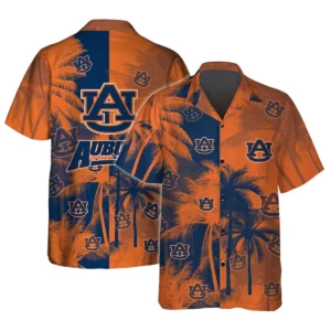 Auburn Tigers Hawaiian Aloha Shirt All Over Print, Custom Name TN260425Y7HWCT15NCAUT