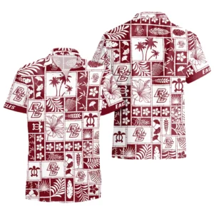 Boston College Eagles Hawaiian Aloha Shirt All Over Print, Custom Name TN260425Y7HWCT16NCBCE