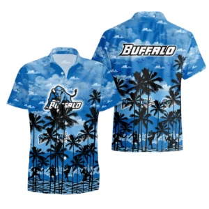 Buffalo Bulls Hawaiian Aloha Shirt All Over Print, Custom Name TN260425Y7HWCT1NCUB