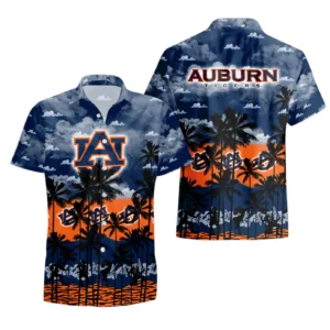 Auburn Tigers Hawaiian Aloha Shirt All Over Print, Custom Name TN260425Y7HWCT25NCAUT