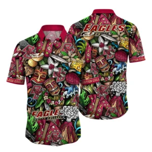 Boston College Eagles Hawaiian Aloha Shirt All Over Print, Custom Name TN260425Y7HWCT2NCBCE
