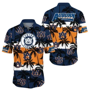 Auburn Tigers Hawaiian Aloha Shirt All Over Print, Custom Name TN260425Y7HWCT3NCAUT