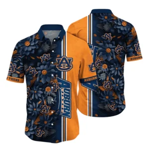 Auburn Tigers Hawaiian Aloha Shirt All Over Print, Custom Name TN260425Y7HWCT5NCAUT