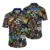 Navy Tropical Flower 2
