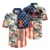 Navy Tropical Flower