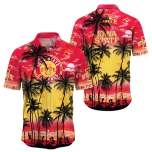 Iowa State Cyclones Hawaiian Aloha Shirt All Over Print, Custom Name For Men Women Kids TN260427Y7HWCT26NCISU