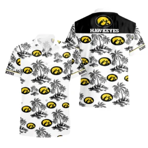 Iowa Hawkeyes Hawaiian Aloha Shirt All Over Print, Custom Name For Men Women Kids TN270425Y7HWCT12NCUIH