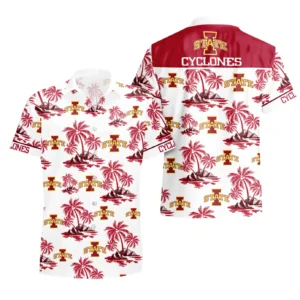 Iowa State Cyclones Hawaiian Aloha Shirt All Over Print, Custom Name For Men Women Kids TN270425Y7HWCT18NCISU