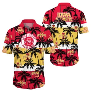 Iowa State Cyclones Hawaiian Aloha Shirt All Over Print, Custom Name For Men Women Kids TN270425Y7HWCT3NCISU
