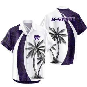 Kansas State Wildcats Hawaiian Aloha Shirt All Over Print, Custom Name For Men Women Kids TN270425Y7HWCT6NCKSU