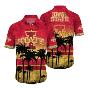 Iowa State Cyclones Hawaiian Aloha Shirt All Over Print, Custom Name For Men Women Kids TN270425Y7HWCT9NCISU