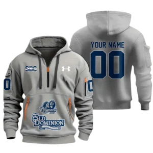 Old Dominion Monarchs Half Zip Hoodie Sport Hooded Multi-Pockets Custom Name & Number TN060525Y25QZ2HCT1NCODU
