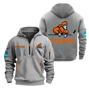 Tennessee Volunteers Half Zip Hoodie Sport Hooded Multi-Pockets Custom Name TN070525Y25QZ2HCT1NCVOLS
