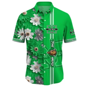 Marshall Thundering Herd Hawaiian Shirt All Over Print, Custom Name TN300425Y7HWCT23NCMTH