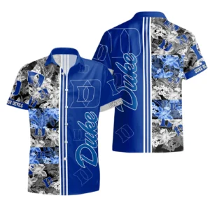 Duke Blue Devils Hawaiian Shirt All Over Print, Custom Name TN260425Y7HWCT11NCDUKE