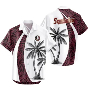 Florida State Seminoles Hawaiian Shirt All Over Print, Custom Name TN260425Y7HWCT14NCFSU