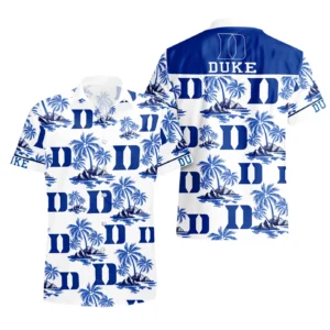 Duke Blue Devils Hawaiian Shirt All Over Print, Custom Name TN260425Y7HWCT15NCDUKE