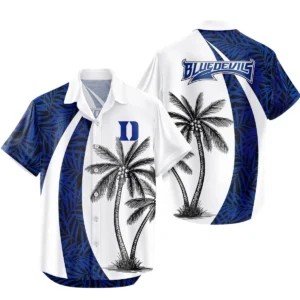 Duke Blue Devils Hawaiian Shirt All Over Print, Custom Name TN260425Y7HWCT17NCDUKE