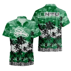 Eastern New Mexico Hawaiian Aloha Shirt All Over Print, Custom Name TN260425Y7HWCT1NCENMU