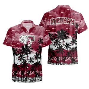 Fordham Rams Hawaiian Aloha Shirt All Over Print, Custom Name TN260425Y7HWCT1NCFRU