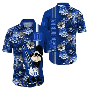 Duke Blue Devils Hawaiian Shirt All Over Print, Custom Name TN260425Y7HWCT20NCDUKE