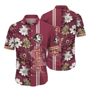 Florida State Seminoles Hawaiian Shirt All Over Print, Custom Name TN260425Y7HWCT20NCFSU