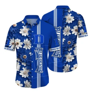Duke Blue Devils Hawaiian Shirt All Over Print, Custom Name TN260425Y7HWCT23NCDUKE