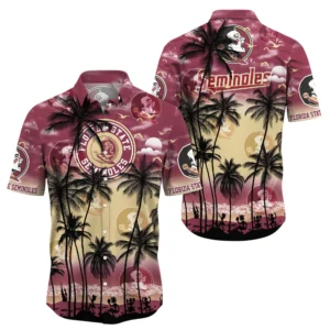 Florida State Seminoles Hawaiian Shirt All Over Print, Custom Name TN260425Y7HWCT23NCFSU
