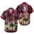 Maroon Tropical Flower 3