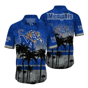 Memphis Tigers Hawaiian Shirt All Over Print, Custom Name TN300425Y7HWCT10NCMEM