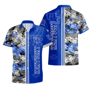Kentucky Wildcats Hawaiian Shirt All Over Print, Custom Name TN300425Y7HWCT11NCUK
