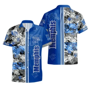 Memphis Tigers Hawaiian Shirt All Over Print, Custom Name TN300425Y7HWCT13NCMEM